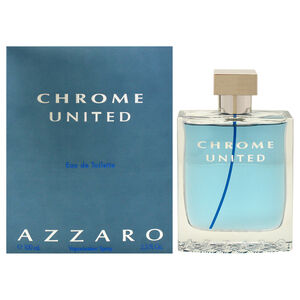 Chrome United by Azzaro for Men - 3.3 oz EDT Spray